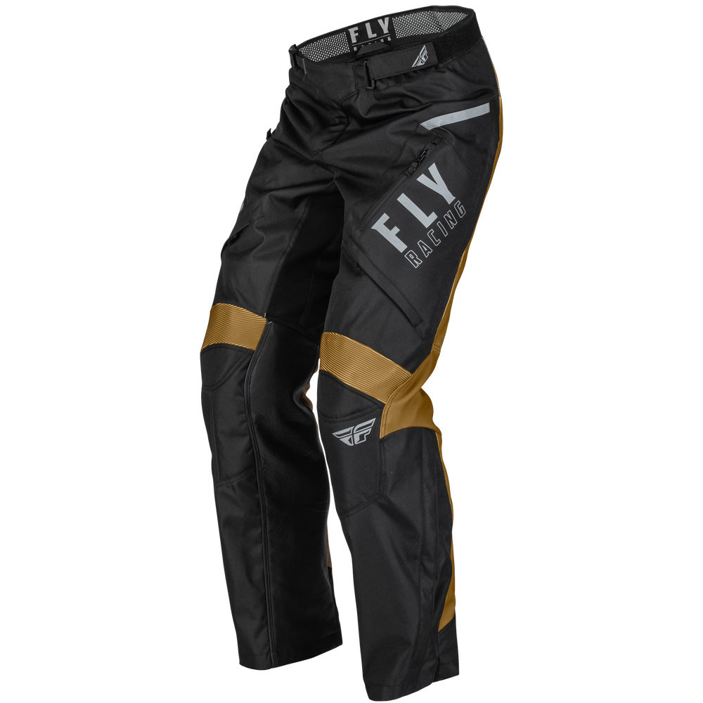 Fly Racing Patrol Over-Boot Pants Caramel/Black - Front Left Side View