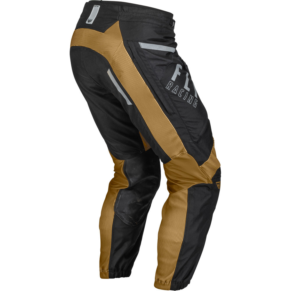 Fly Racing Patrol Pants Caramel/Black - Rear Right Side View