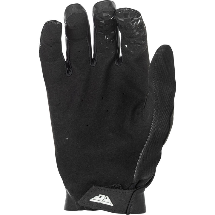 Fly Racing Pro Lite Gloves Black/White - Palm View