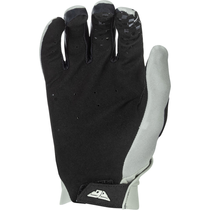 Fly Racing Pro Lite Gloves Grey/Black - Palm View