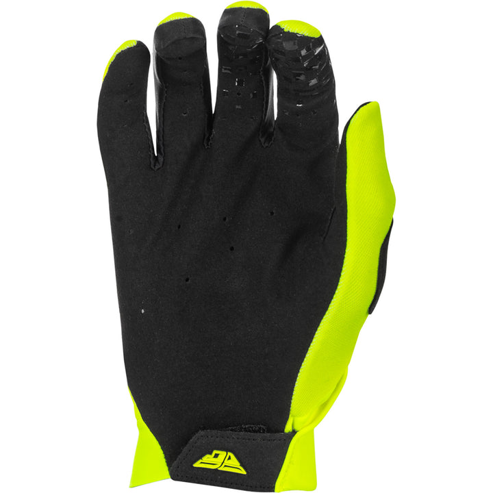 Fly Racing Pro Lite Gloves Hi-Vis/Black - Palm View