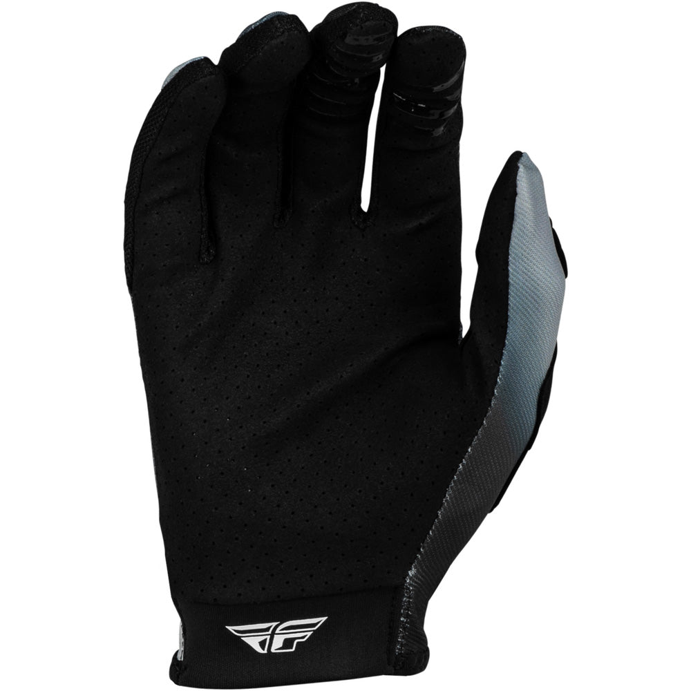 Fly Racing S.E. Lite Legacy Gloves Light Grey/Black - Palm View