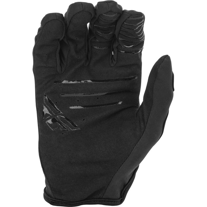 Fly Racing Windproof Gloves Black - Palm View