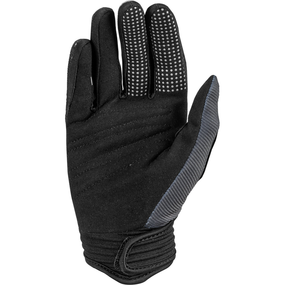Fly Racing Women's F-16 Gloves Grey/Black/White - Palm View