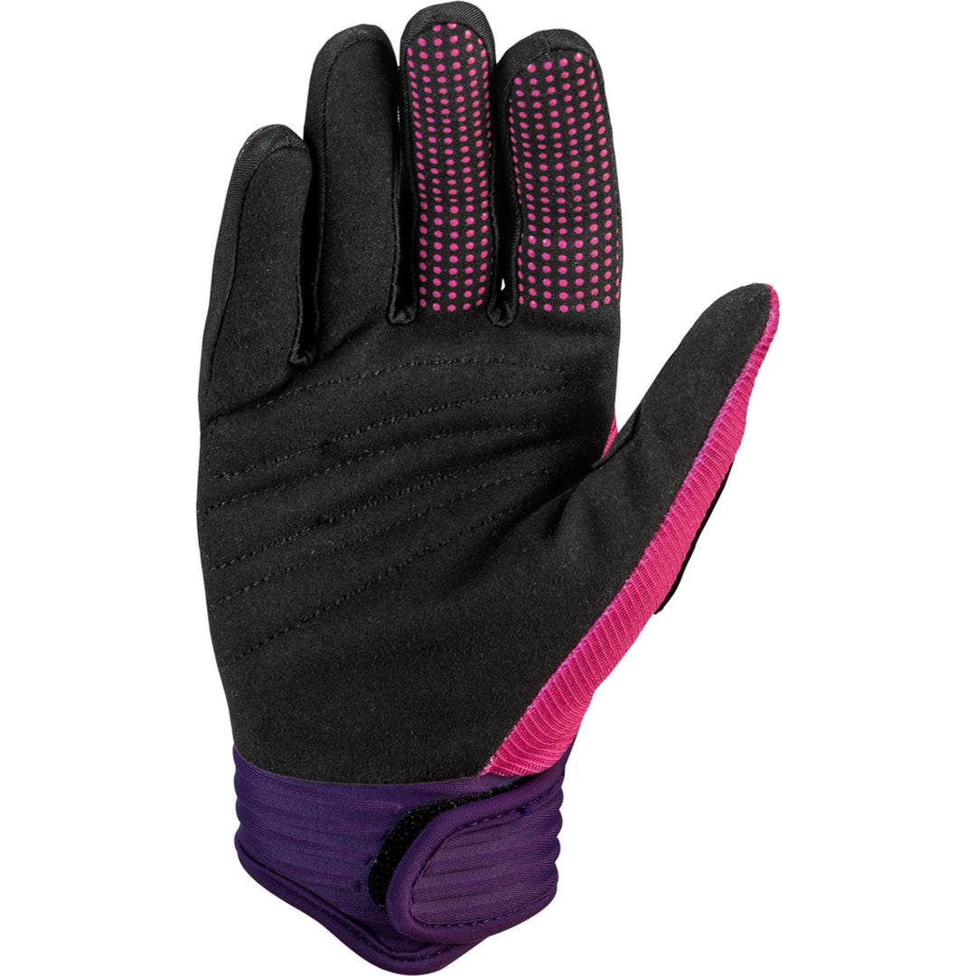 Fly Racing Women's F-16 Gloves Pink/Mauve - Palm View