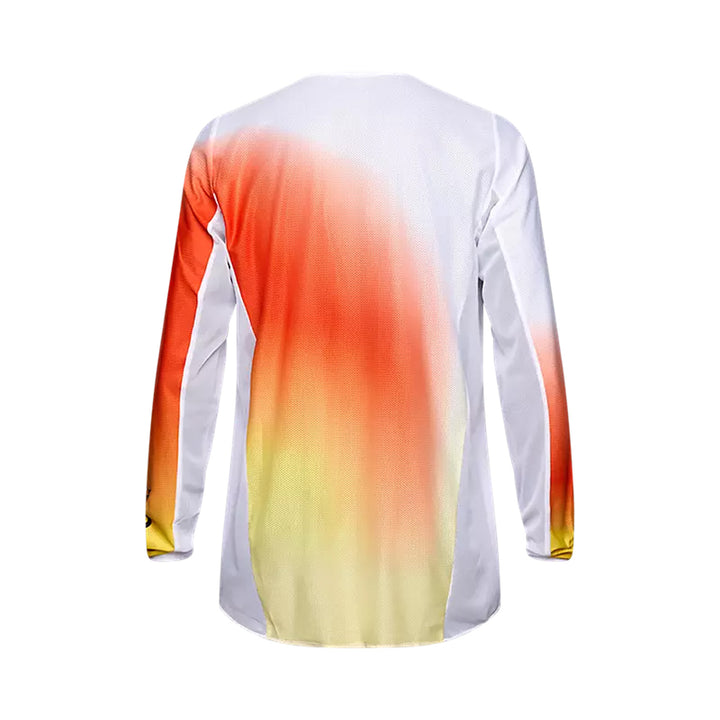 Fox Racing 180 Air Haze Jersey White - Rear View