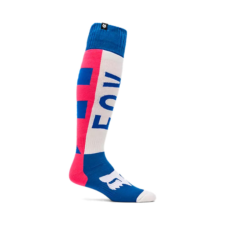 Fox Racing 180 Collect Socks Blue/Pink - Side View