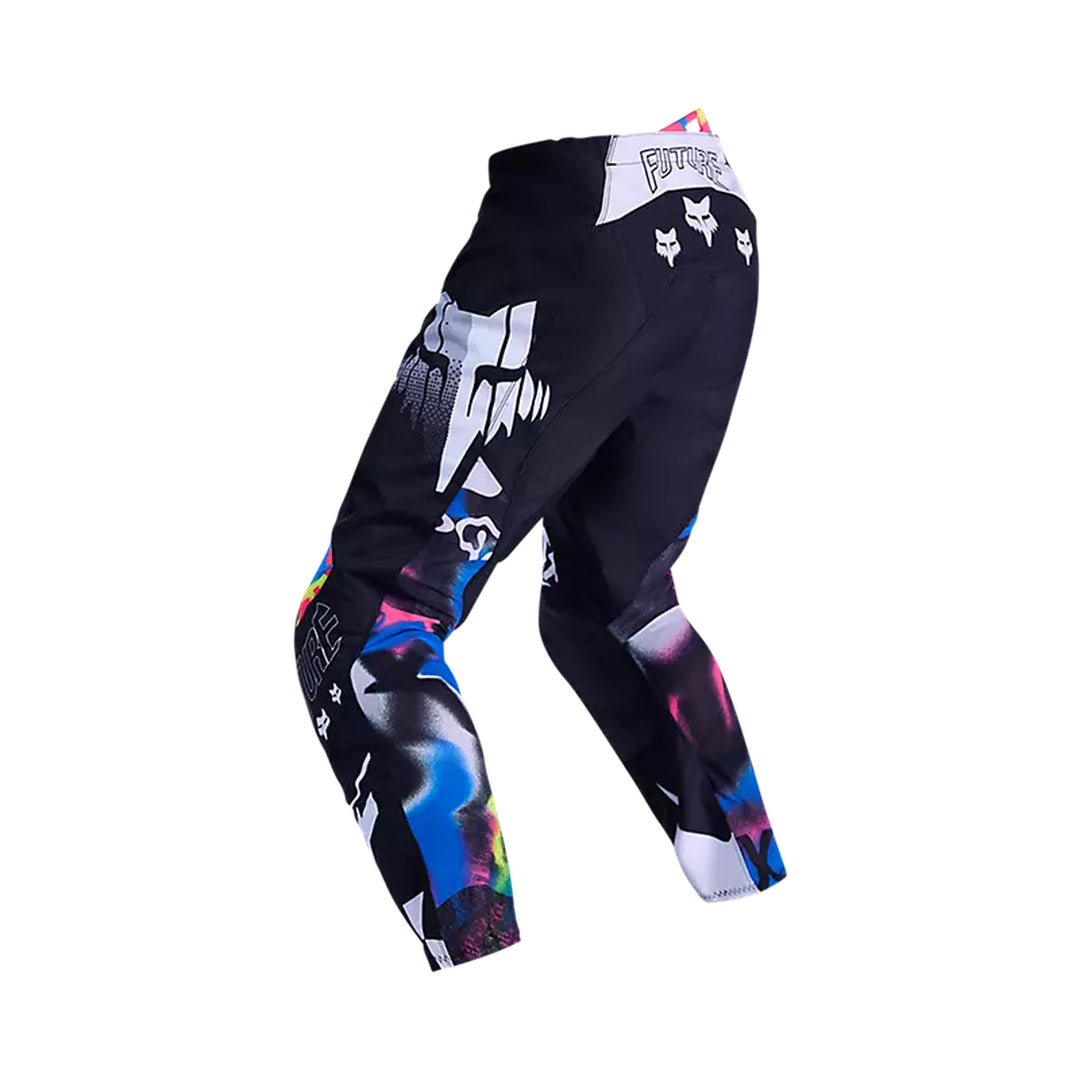 Fox Racing 180 Image Cosmo Pants White/Black - Rear Left Side View