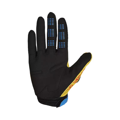 Fox Racing 180 Race Spec Gloves Pale Yellow - Palm View