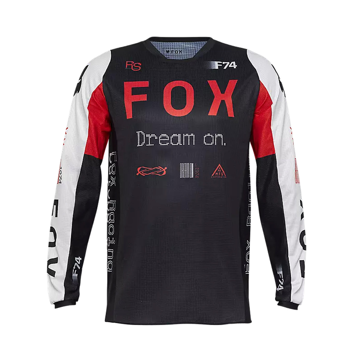 Fox Racing 180 Race Spec Jersey Fluorescent Red - Front View