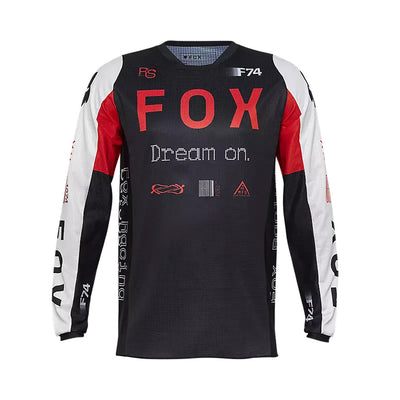 Fox Racing 180 Race Spec Jersey Fluorescent Red - Front View