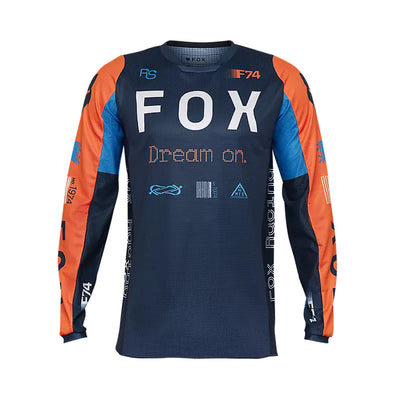 Fox Racing 180 Race Spec Jersey Midnight Blue - Front View