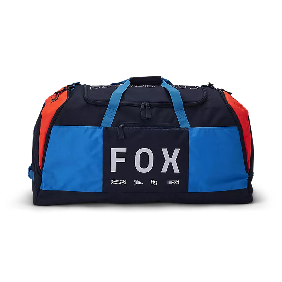 Fox Racing Podium 180 Race Spec Duffle Gear Bag True Blue - Front View