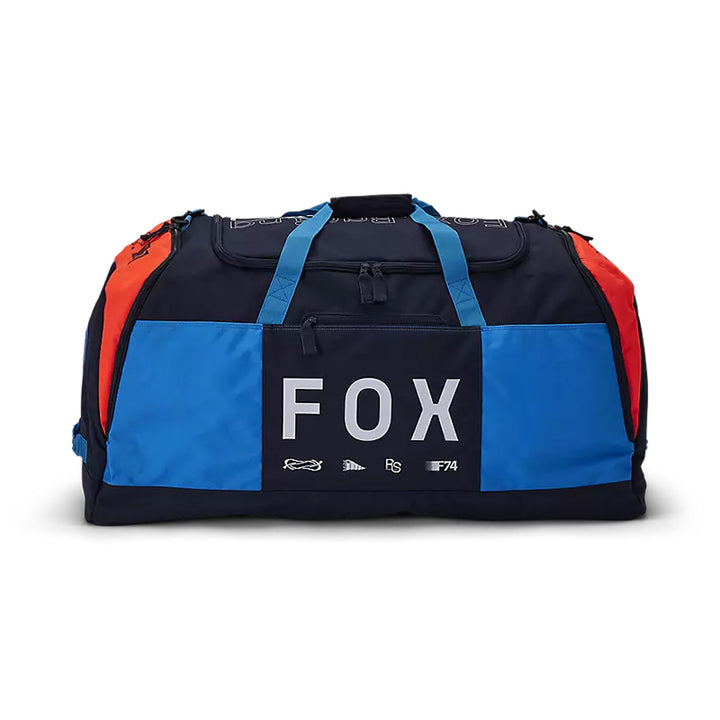 Fox Racing Podium 180 Race Spec Duffle Gear Bag True Blue - Front View