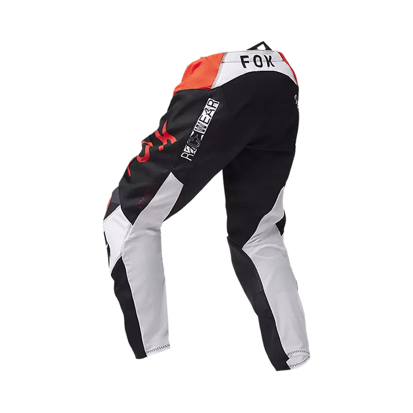 Fox Racing 180 Race Spec Pants Fluorescent Red - Rear Side View