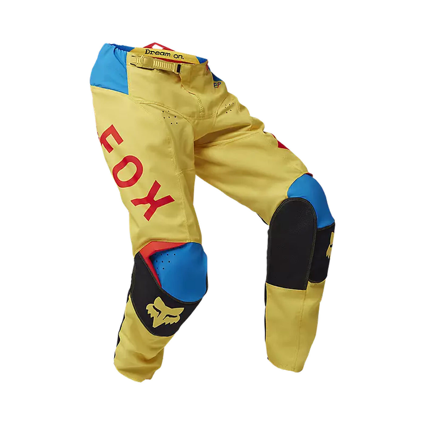 Fox Racing 180 Race Spec Pants Pale Yellow - Front Side View