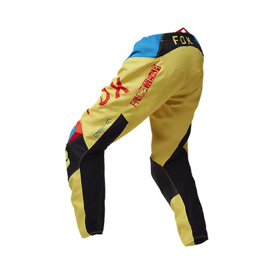 Fox Racing 180 Race Spec Pants Pale Yellow - Rear Side View