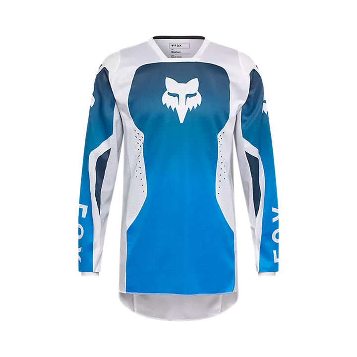 Fox Racing 180 Shield Jersey Blue - Front View