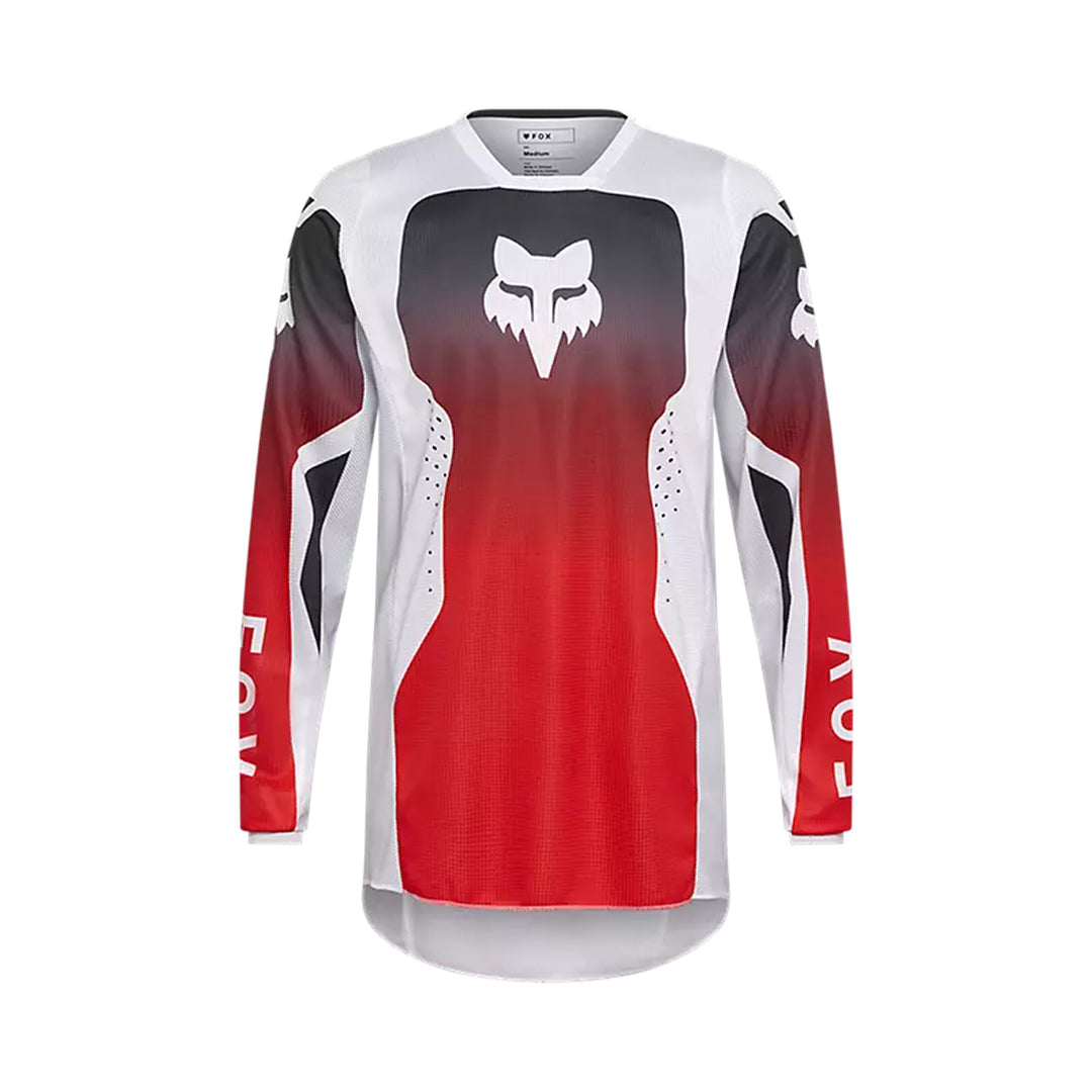 Fox Racing 180 Shield Jersey Fluorescent Red - Front View