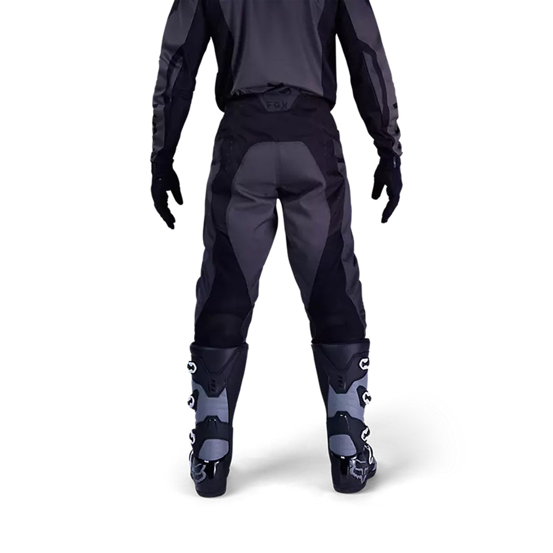 Fox Racing 180 Shield Pant Black - Rear View of Model Posing in Pants