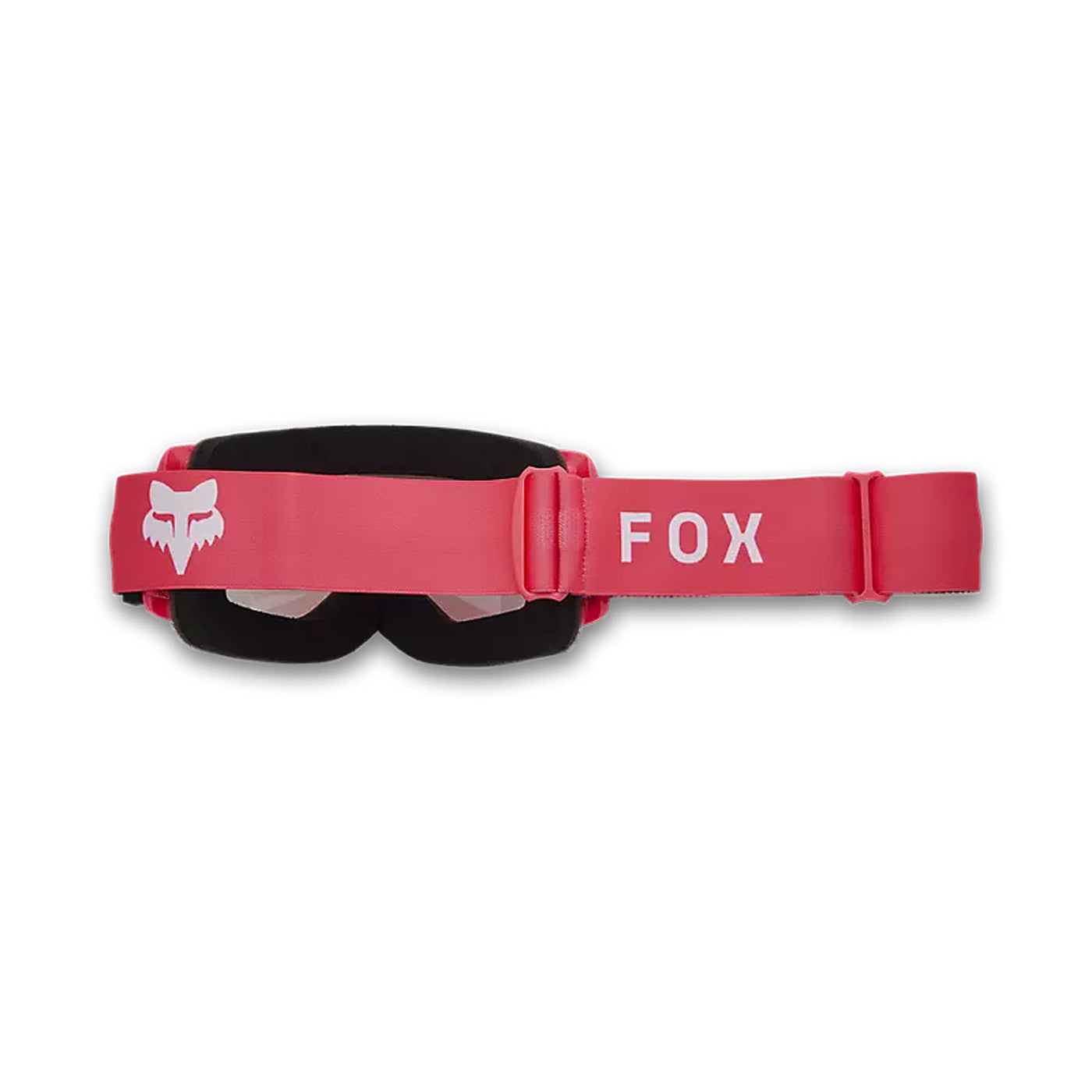 Fox Racing Main Core Clear Lens Goggles Pink - Rear View with Side Strap