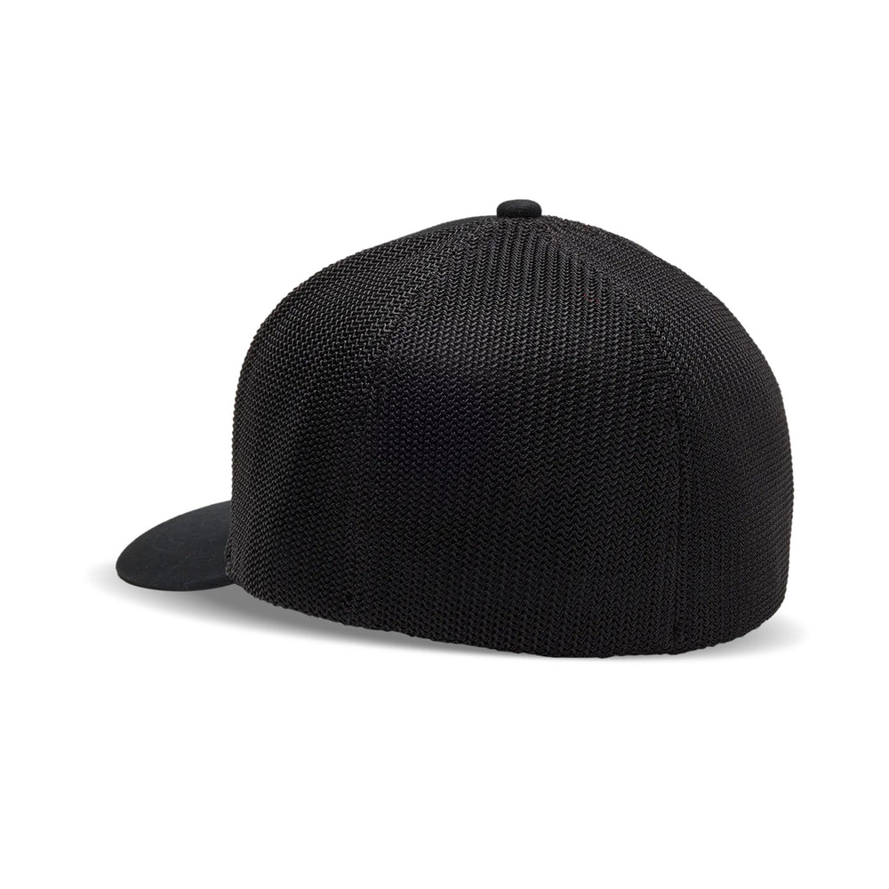 Fox Racing Absolute Flexfit Hat Black - Rear Side View