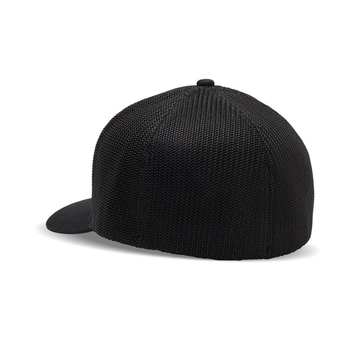 Fox Racing Absolute Flexfit Hat Black - Rear Side View