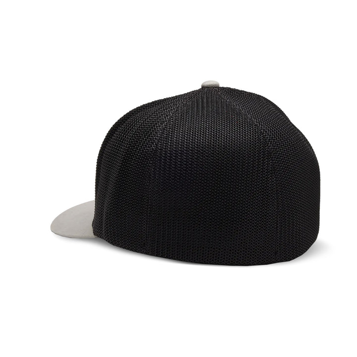 Fox Racing Absolute Flexfit Hat Steel Grey - Rear Side View