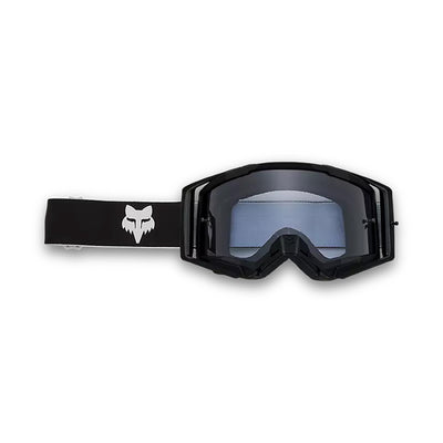 Fox Racing Airspace Core Goggle Black - Front View with Side Strap