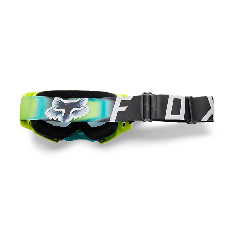 Fox Racing Airspace Horyzn Gray Lens Goggle Fluorescent Yellow - Rear View