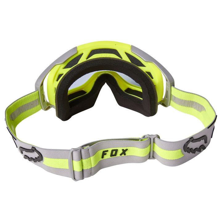 Fox Racing Airspace Merz Goggle Steel Gray/Yellow - Rear View