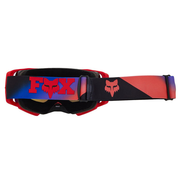 Fox Racing Airspace Streak Mirrored Lens Goggle Fluorescent Red - Rear View