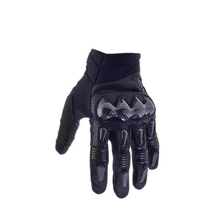 Fox Racing Bomber Glove Black - Back of Hand View