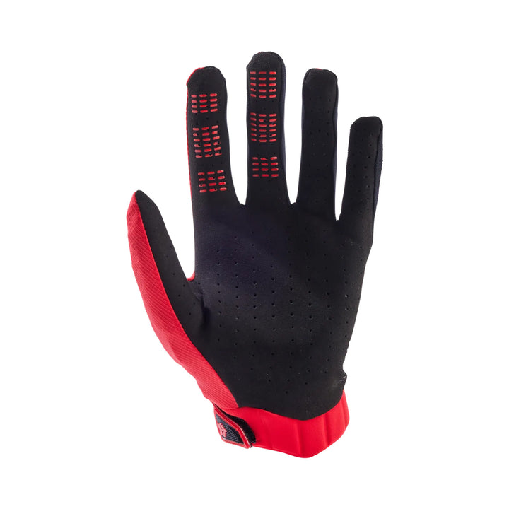 Fox Racing Flexair Gloves Fluorescent Red - Palm View