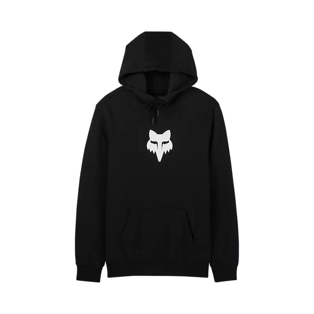 Fox Racing Fox Head Pullover Hoodie Black - Front View