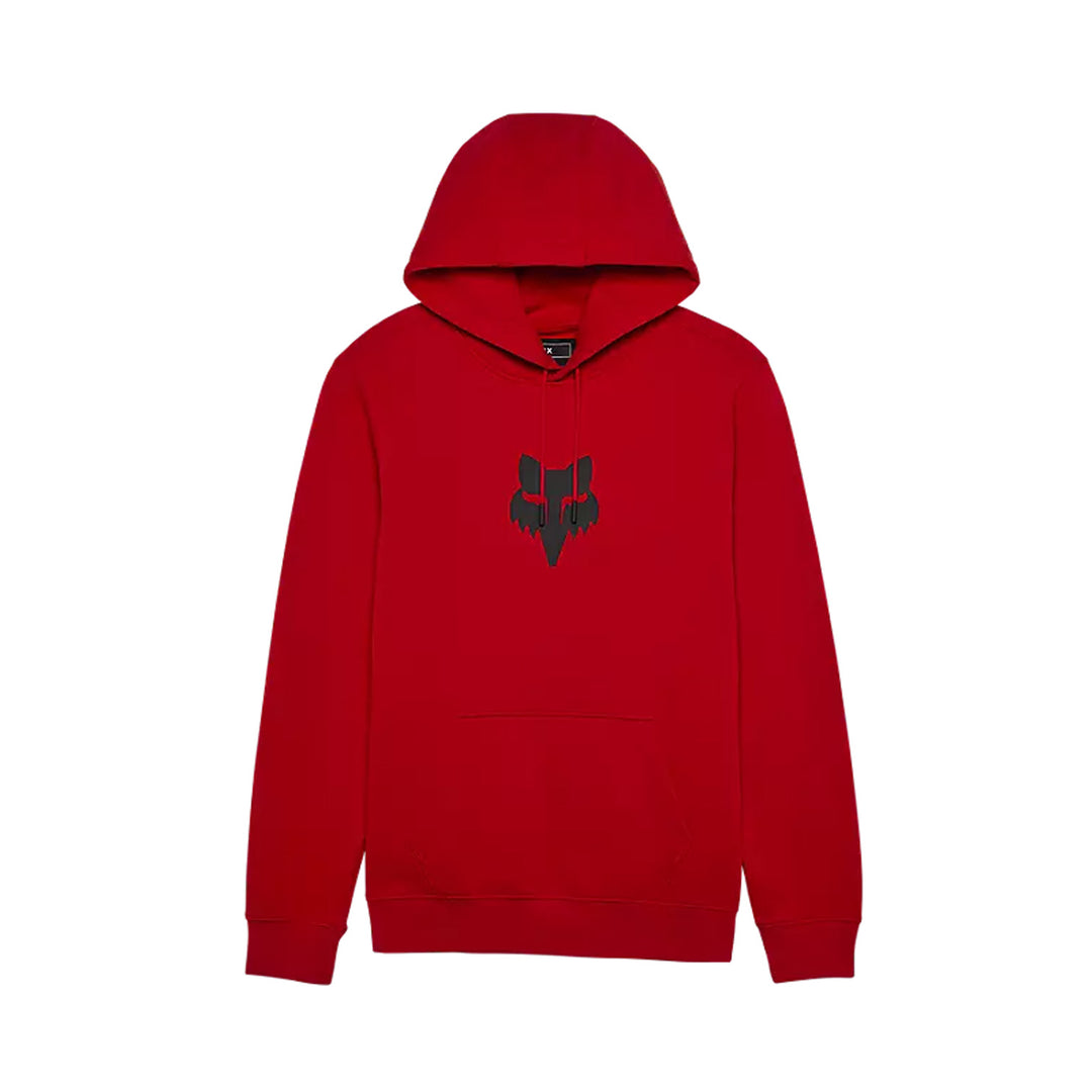 Fox Racing Fox Head Pullover Hoodie Flame Red - Front View
