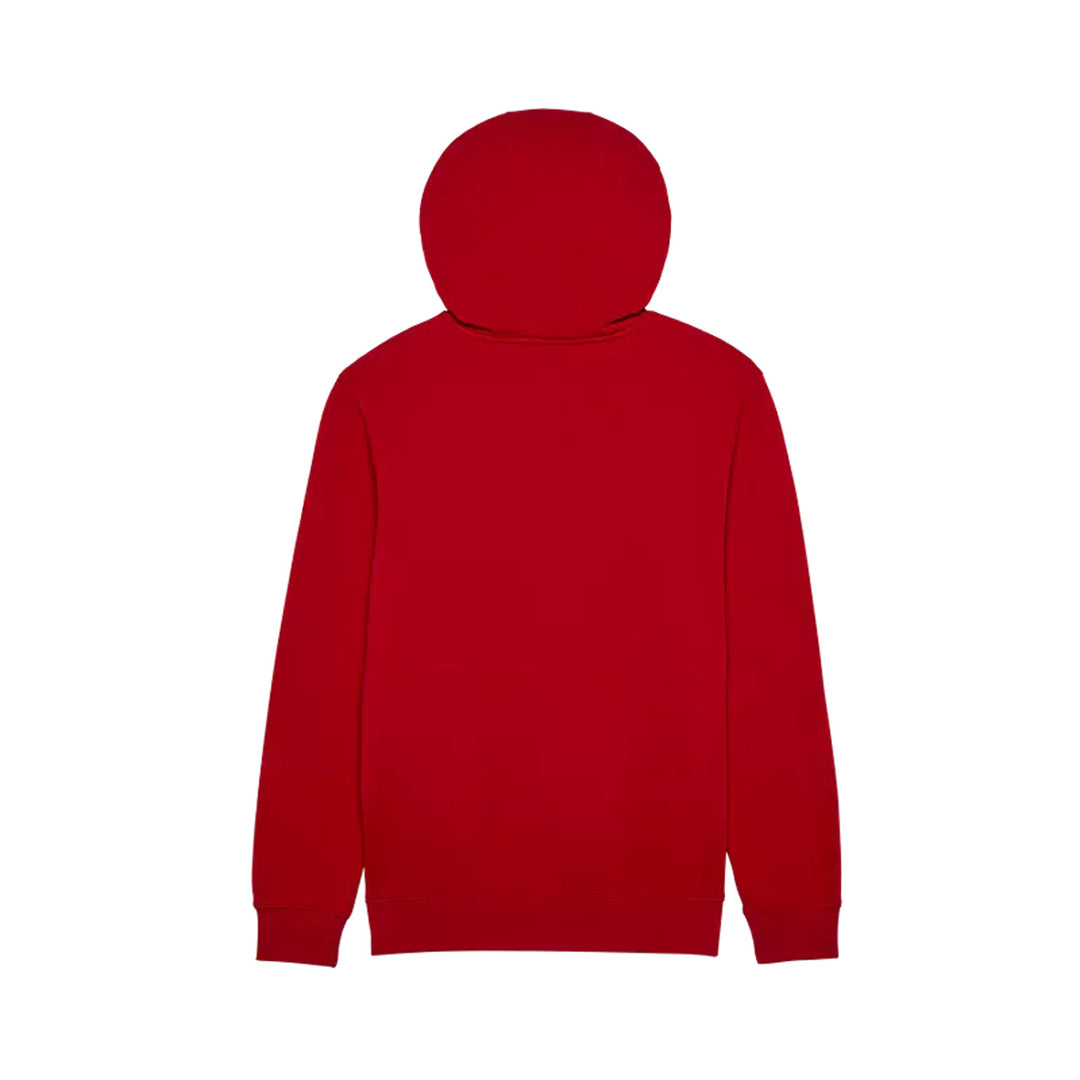 Fox Racing Fox Head Pullover Hoodie Flame Red - Rear View