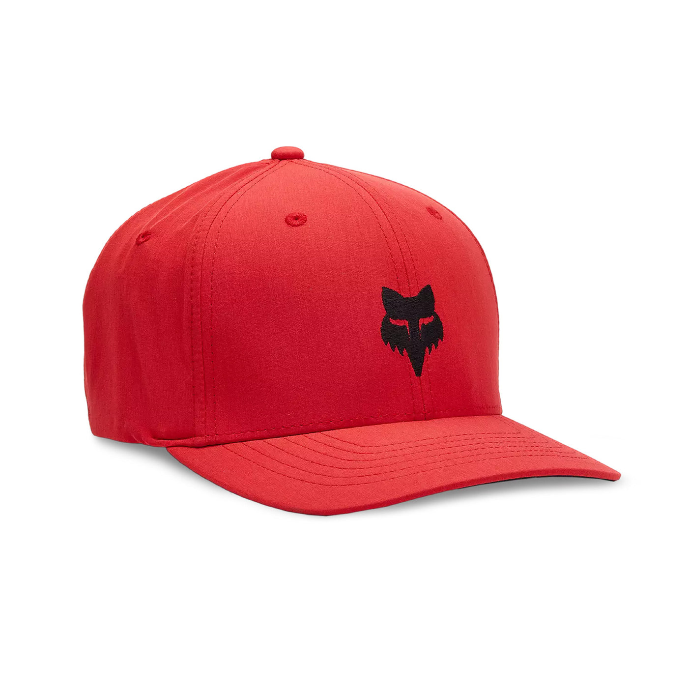Fox Racing Fox Head Select Flexfit Hat Flame Red - Front Side View