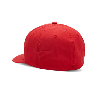 Fox Racing Fox Head Select Flexfit Hat Flame Red - Rear Side View