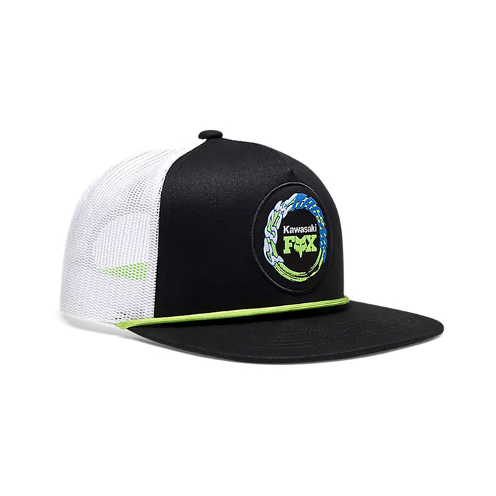 Fox Racing Kawasaki Snapback Hat - Front Side View