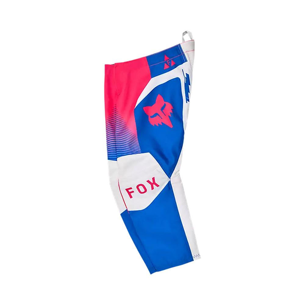 Fox Racing Kids 180 Collect Pants Blue/Pink - Left Side View
