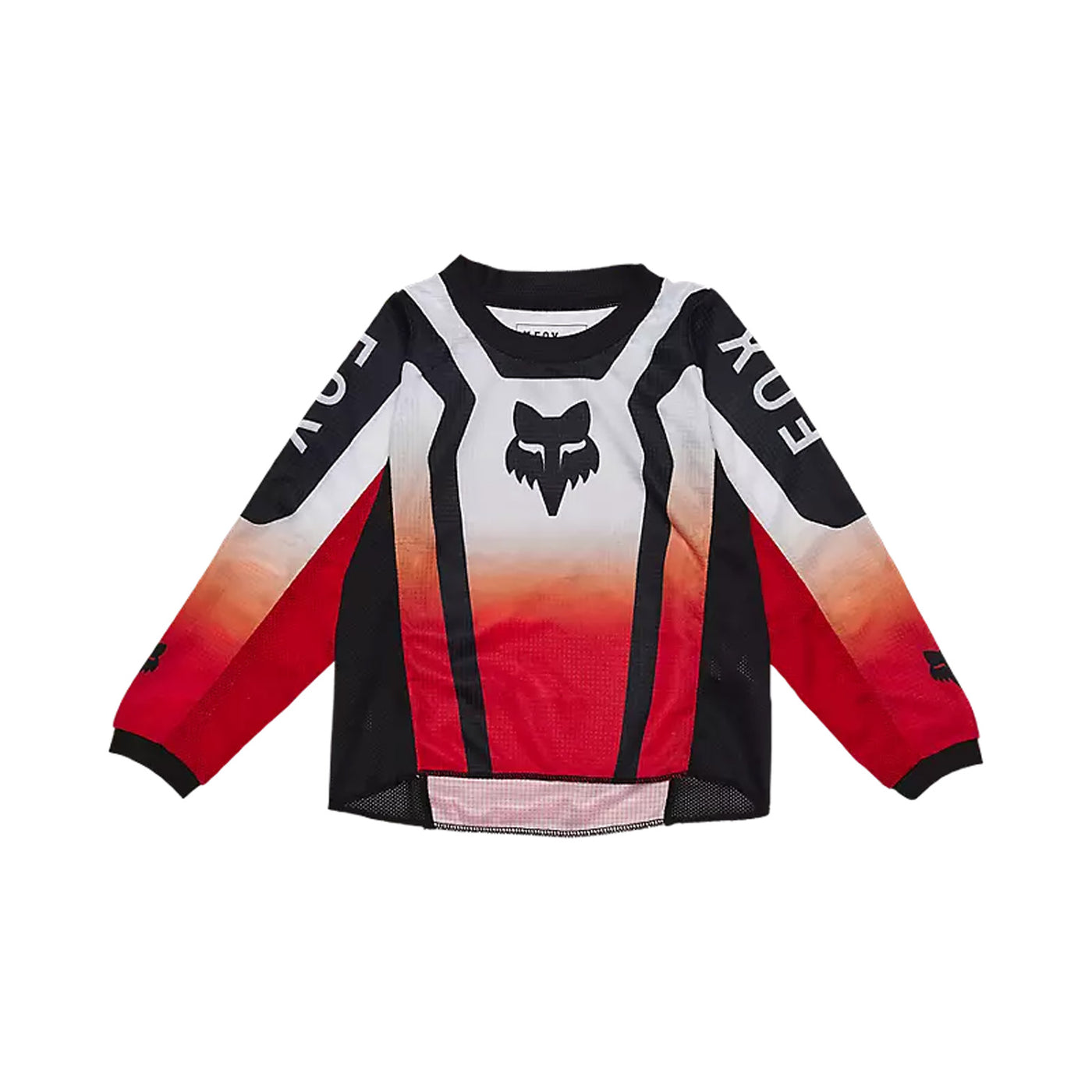 Fox Racing Kids 180 Lean Jersey Fluorescent Red - Front View