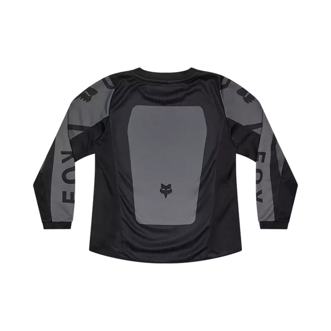 Fox Racing Kids 180 Shield Jersey Black - Rear View