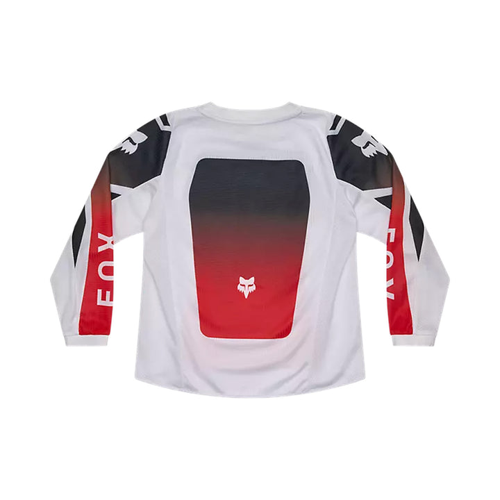 Fox Racing Kids 180 Shield Jersey Fluorescent Red - Rear View