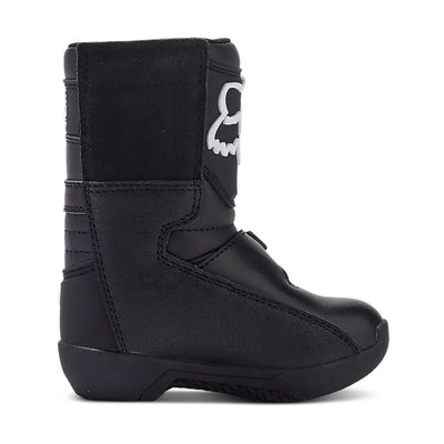 Fox Racing Kids Comp Boots Black - Inner Side View