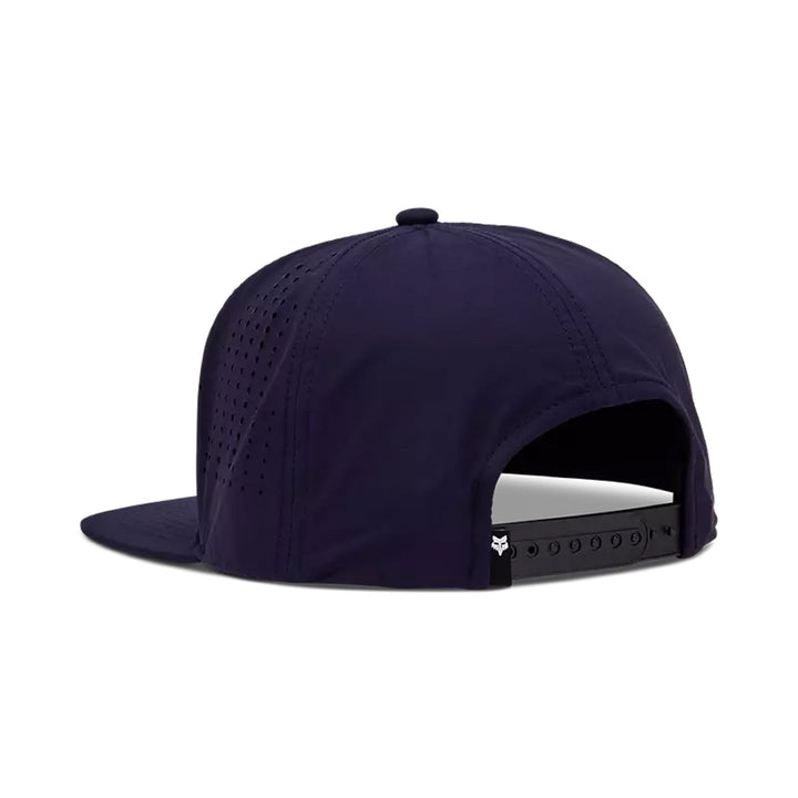 Fox Racing Non Stop Tech Snapback Hat Midnight Blue - Rear Side View