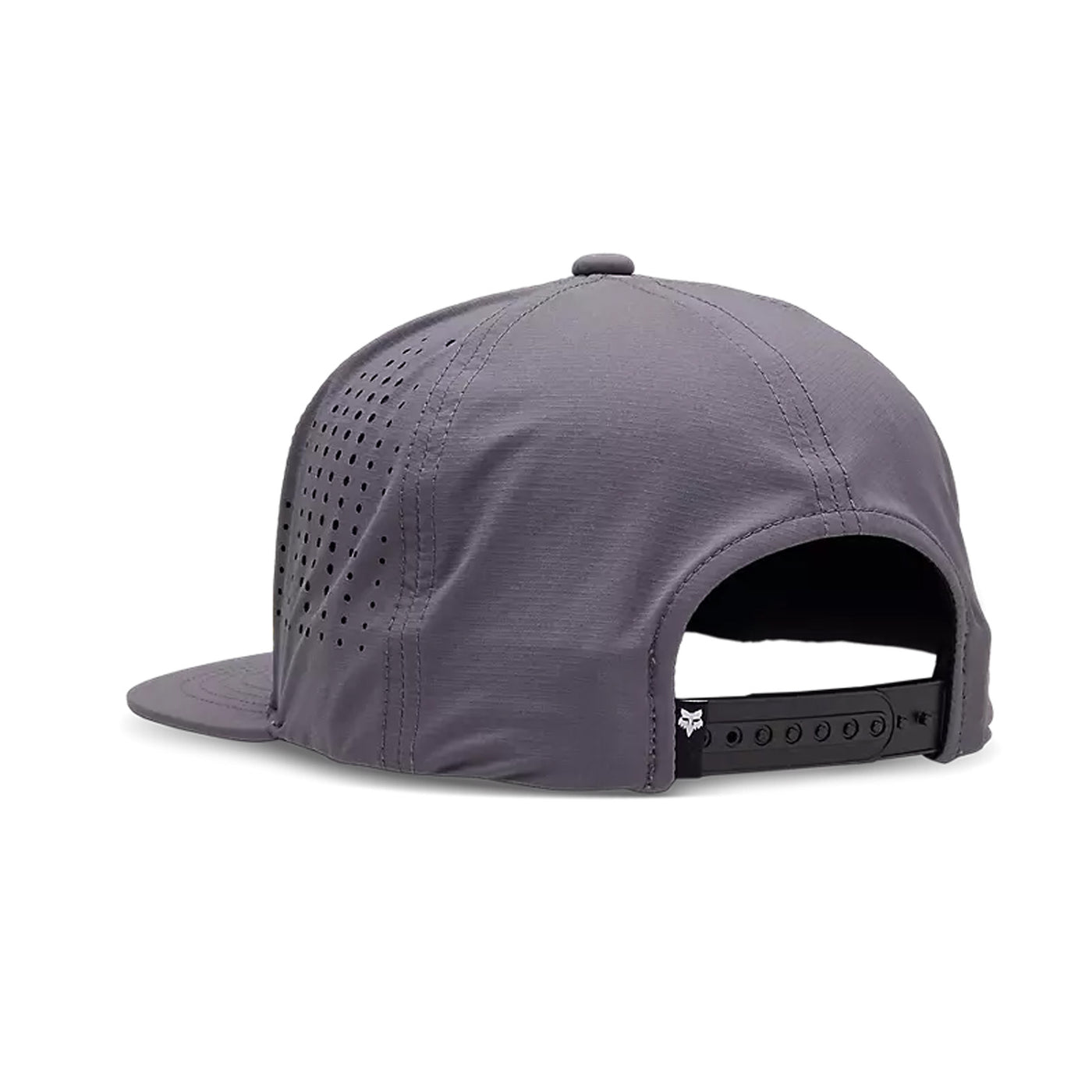 Fox Racing Non Stop Tech Snapback Hat Steel Grey - Rear Side View