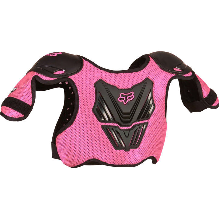 Fox Racing Peewee Titan Roost Deflector Black/Pink - Rear View