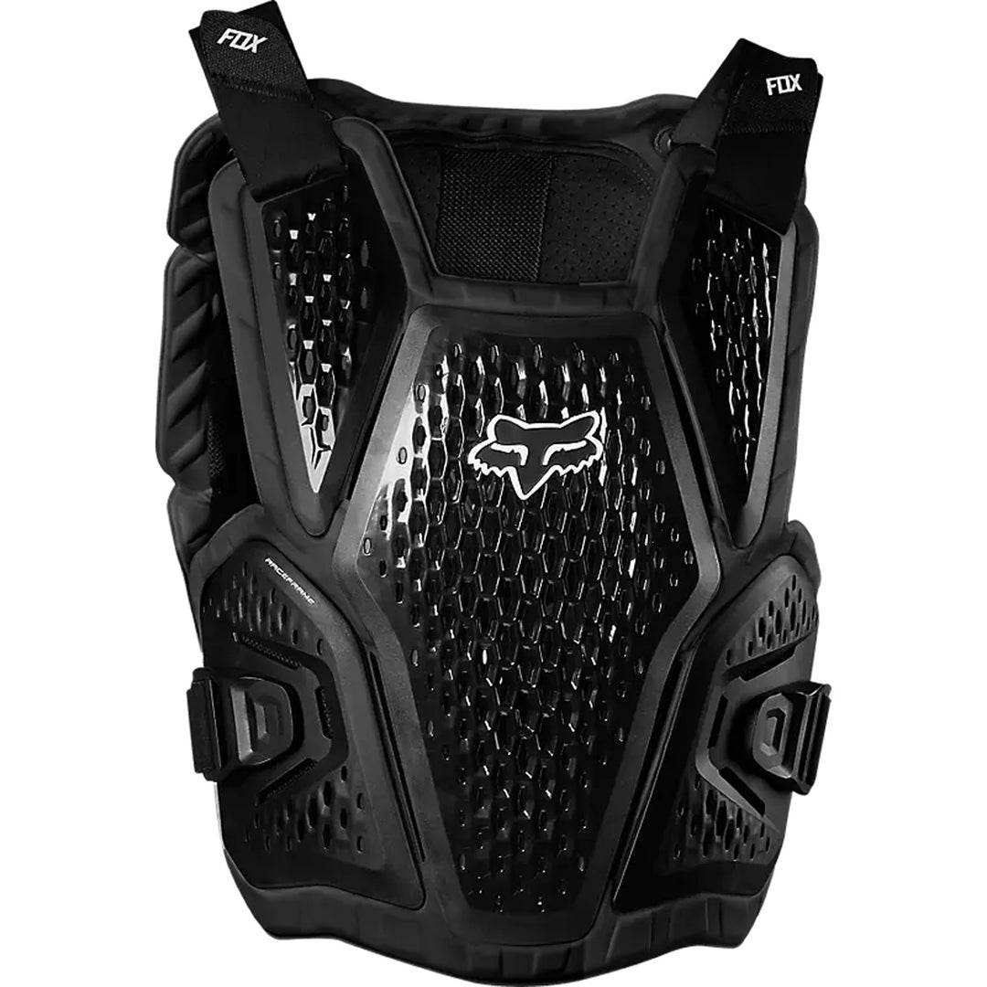 Fox Racing Raceframe Impact CE Chest Guard Black - Front View