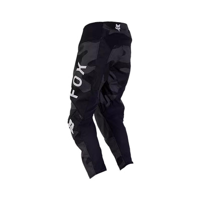 Fox Racing Youth 180 Bnkr Pants Black Camouflage - Rear Side View